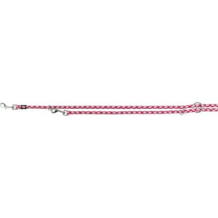 Vodítko CAVO okrúhle reflexné prepínacie - fuchsie 2,00m/12mm