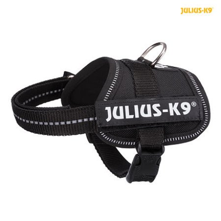 Julius-K9 silový postroj Baby 2/XS-S 33-45 cm, - čierna