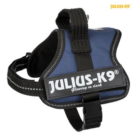 Julius-K9 hrubý postroj Mini-Mini/XS 40-53 cm/22 mm, indigo - DOPREDAJ