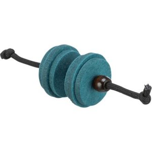 CityStyle ČINKA na lanku, hračka pre mačky, 13 cm, plsť/drevo