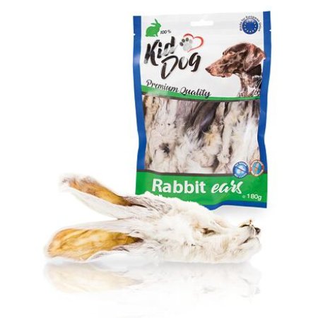 KIDDOG králičie uši so srsťou 180 g