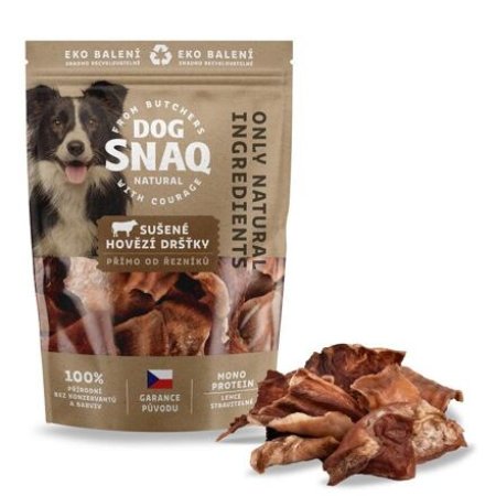 DOG SNAQ - hovädzie držky sušené 100 g