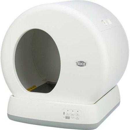 Samočistiaca SMART toaleta pre mačky, 53 x 55,5 x 52 cm, biela (RP 0,20 EUR)