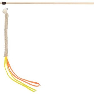 Trixie Hrací prút so strapcom, plast/plyš, 40 cm