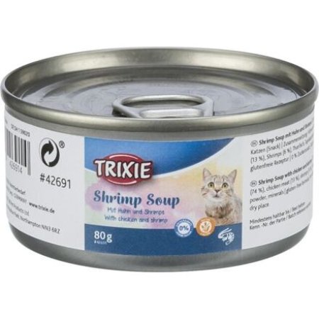 Shrimp Soup kura & krevety - tekutá maškrta pre mačky, 80 g