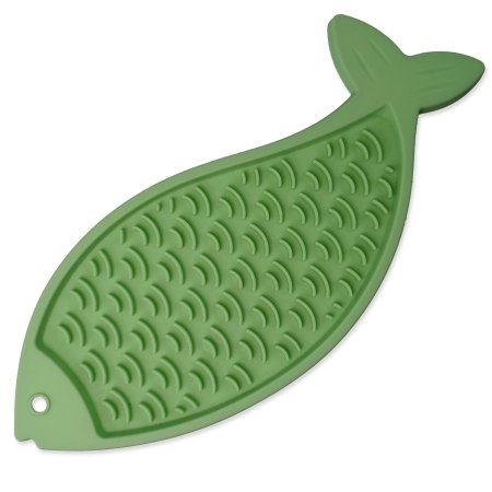 Podložka EPIC PET Lick & Snack lízacia ryba pastelová zelená