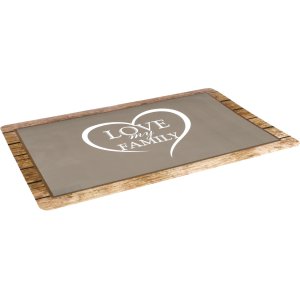 Flamingo Shabby Chic Podložka pod misky Hnedá 43x28, 5cm