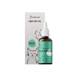 Cure Point CBD PET 5% Olej pre psov 10ml
