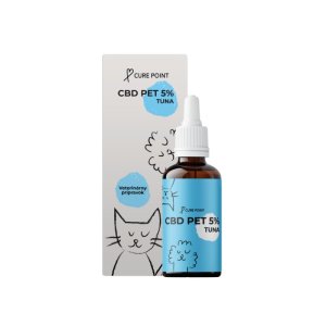 Cure Point CBD PET 5% Olej pre psov Tuna 10ml