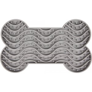 Flamingo Yummee Lízacia podložka Šedá L