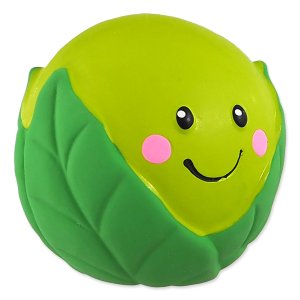 Hračka DOG FANTASY Latex zelenina kel so zvukom