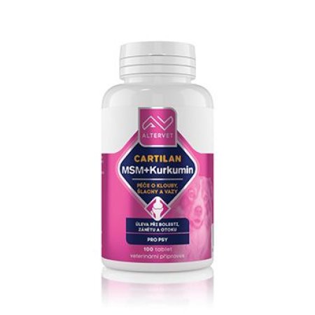 CARTILAN MSM+KURKUMIN 100tbl Altervet