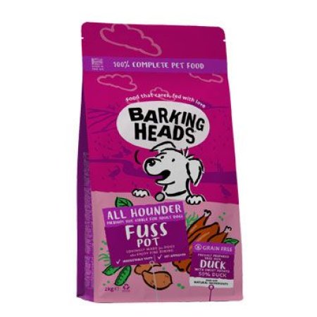 BARKING HEADS Doggylicious Duck 2kg