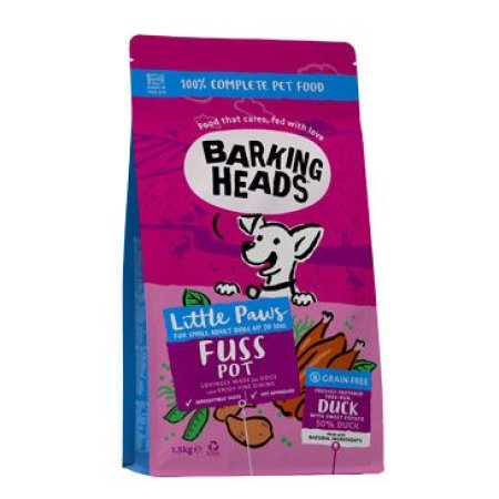 BARKING HEADS Doggylicious Duck (Small Breed) 1,5kg