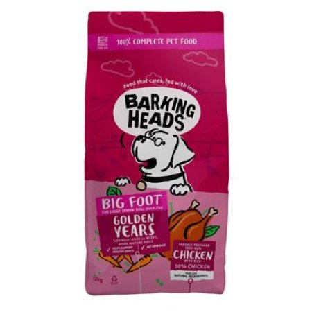 BARKING HEADS Big Foot Golden Years Chicken 12kg