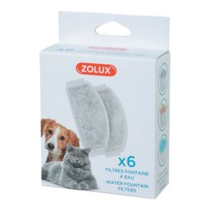 Vodná fontána filter 6ks Zolux