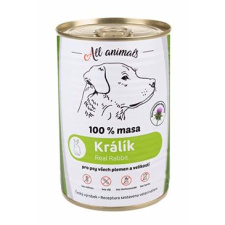 All Animals DOG králik mletý 400g