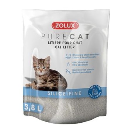 Podstielka PURECAT fine silica 3,8l Zolux