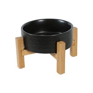 Miska keramická KERAMO SOLO 300ml čierna Zolux