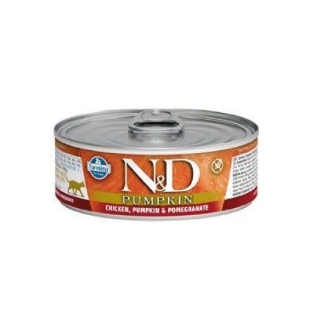 N&D CAT PUMPKIN Adult Chicken & Granátové jablko 80g (EXPIRÁCIA 02/2024)