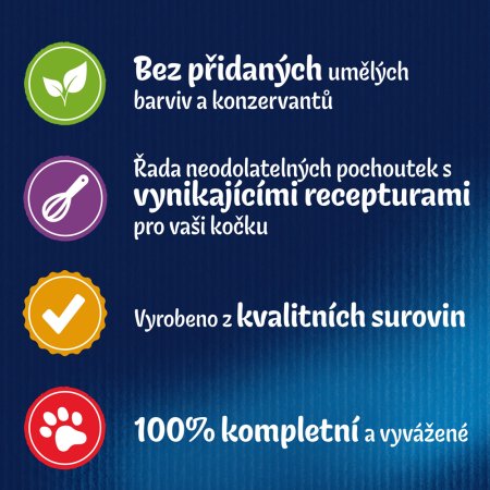 Felix Sensations Sauces Multipack s treskou a sardinkami v och.om 4 x 85 g