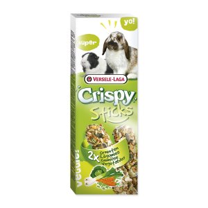 Tyčinky VERSELE-LAGA Crispy so zeleninou pre králiky a morčatá 110g