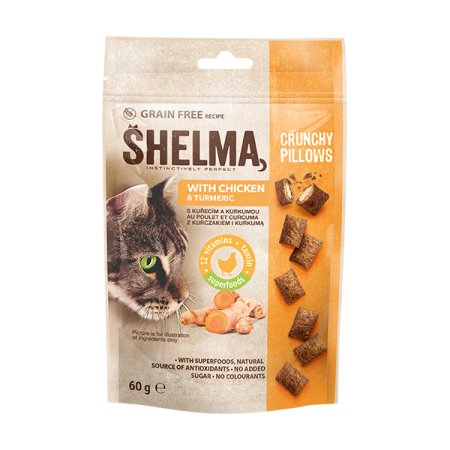 Shelma Grain free Vankúšiky s kuracím 60 g