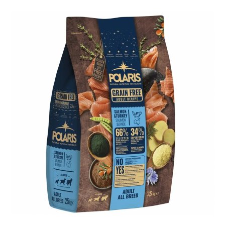 Polaris Grain free pes Adult losos, morka 2,5 kg