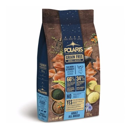 Polaris Grain free pes Adult losos, morka 12 kg