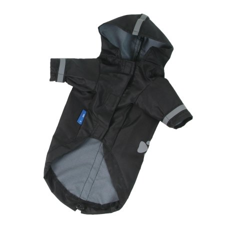 PROFIZOO Bunda ľahká šusťáková reflex čierna - L