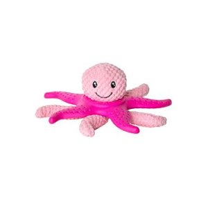 Hračka pes OCTOPUS & STARFISH plyš, TPR ružov.27cm Kiwi