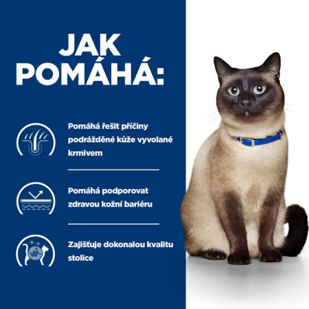 Hill’s Prescription Diet z/d Alergia a starostlivosť o kožu granule pre mačky 1.5 kg