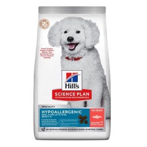 Hill’s Science Plan Hypoalergénne pre malé dospelé psy s lososom 1.5 kg