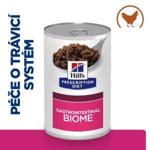Hill’s Prescription Diet Gastrointestinal Biome Starostlivosť o zažívanie pre psov 370 g