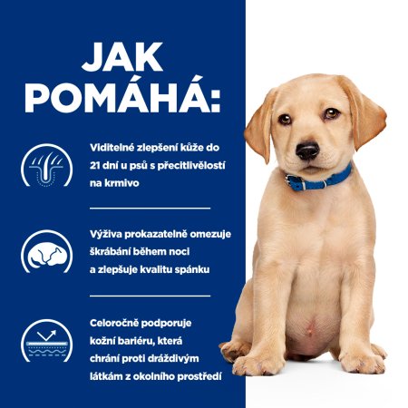 Hill’s Prescription Diet Derm Complete Alergia a starostlivosť o kožu pre psov 1.5 kg