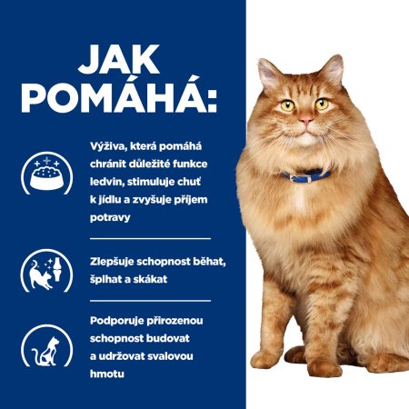 Hill’s Prescription Diet k/d + Mobility Starostlivosť o obličky pre mačky 12 x 85 g