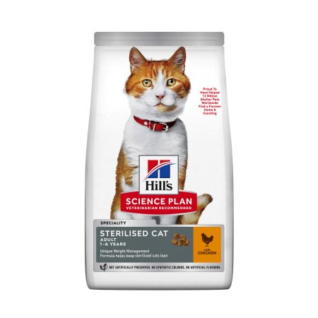 Hill’s Science Plan Feline Adult Sterilised Cat Chicken 1,5 kg