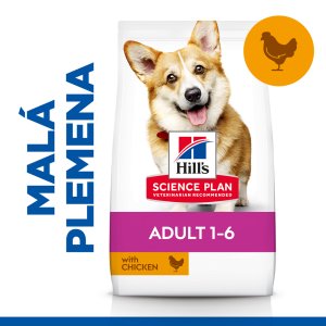 Hill’s Science Plan granule pre dospelých psov malých plemien s kuracím 1.5 kg