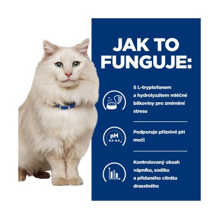 Hill’s Prescription Diet Stew c/d Stress Starostlivosť o močový systém pre mačky 82 g