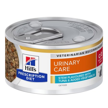 Hill’s Prescription Diet Feline c/d Urinary Stress s tuniakom a zeleninou 82 g