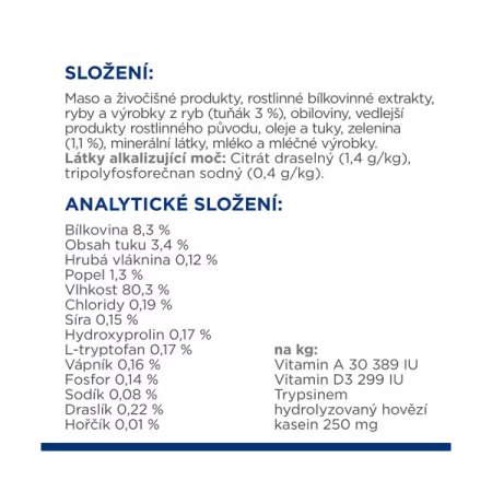 Hill’s Prescription Diet Stew c/d Stress Starostlivosť o močový systém pre mačky 82 g