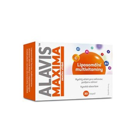ALAVIS MAXIMA Liposomálne multivitamíny 30 kapsúl