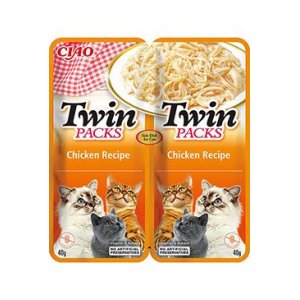 Chúru Cat Twin Packs Chicken in Broth 80g