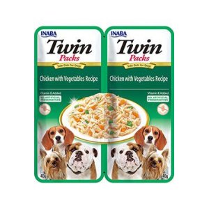 Chúru Dog Twin Packs Chick&Veg. in Broth 80g