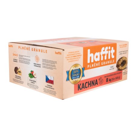 Haffit plnené granule kačica 3 kg