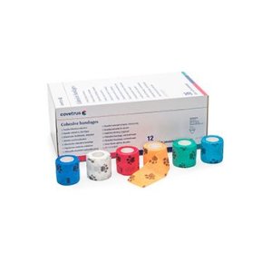 Obinadlo elast. CVET samoad.15cmx4,5m mix farieb 12ks