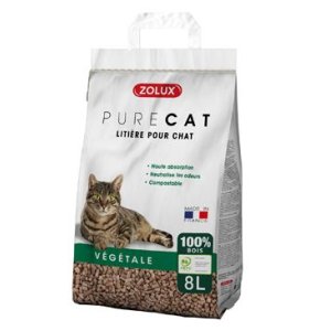 Podstielka PURECAT Wooden Pellets 8l Zolux