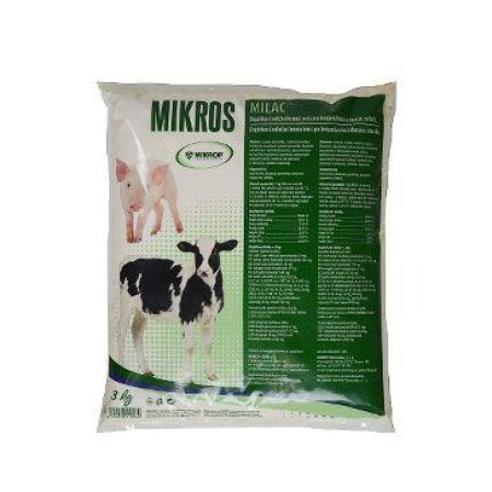 Mikrop MILAC kŕmne mlieko šteňa/mačiatko/teľa/sele 3kg