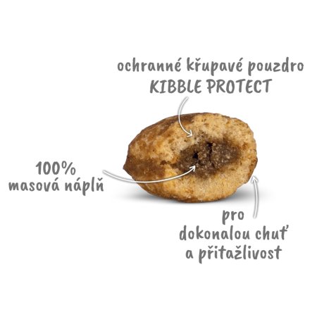 Haffit plnené granule šteňa 8 kg