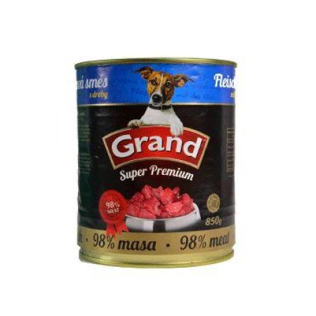 GRAND Mäsová zmes - DOG 850 g